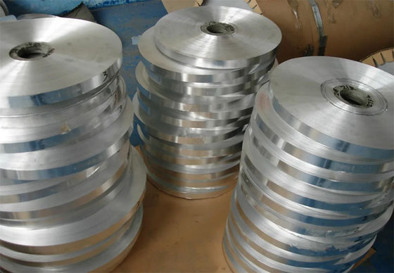 Kundenspezifischer Aluminiumhochfester Streifen der streifen-Platten-Breiten-Stärke-0.1mm